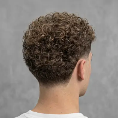Účes Curly Top - inspirace pro pánský účes od Real Barber v Praze