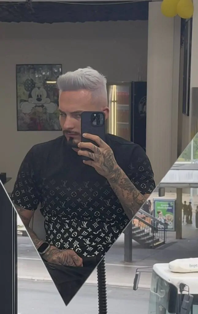 Kompletka tattoo barvení vlasů vousy